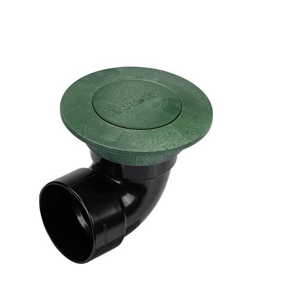 Nds Pop Up Drainage Emitter With Elbow, 3 Inch Corrugated Drain Pipe Home Depot