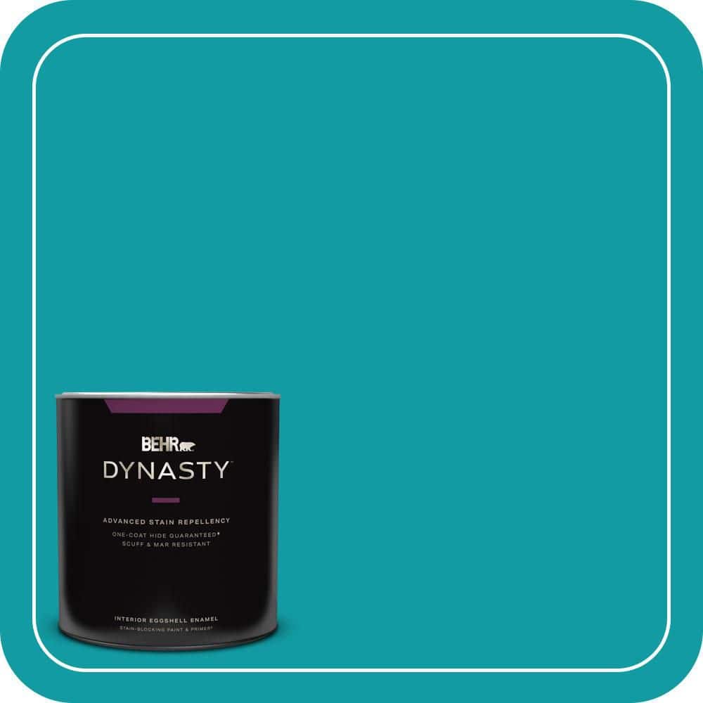 1 qt. #MQ4-20 Island Dream One-Coat Hide Eggshell Enamel Interior Stain-Blocking Paint & Primer price history on PriceWatchPro