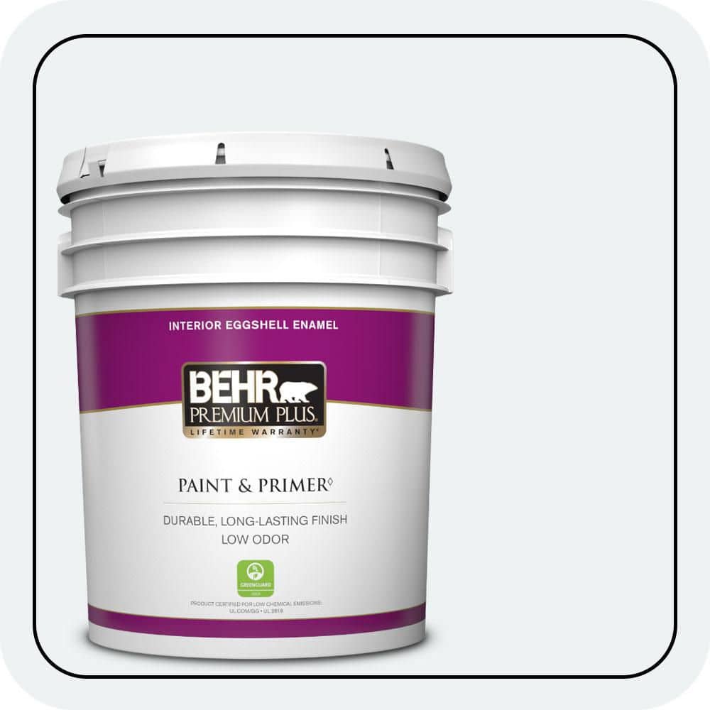 5 gal. #BL-W10 Maui Mist Eggshell Enamel Low Odor Interior Paint & Primer price history on PriceWatchPro