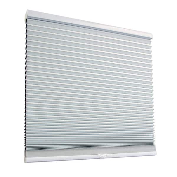 Chicology Cut-to-Size Evening Snowfall Cordless Blackout Polyester Cellular Shades 39.25 in. W x 84 in. L