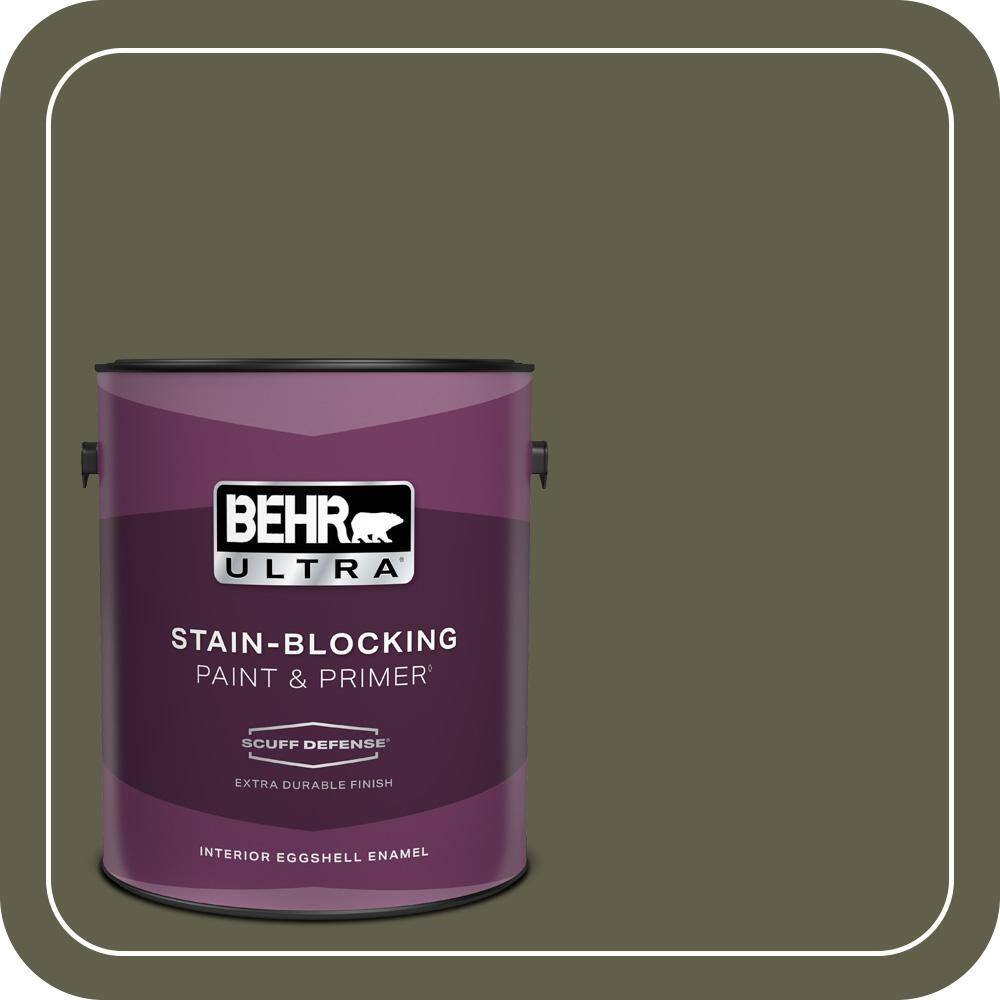 1 gal. #MQ6-58 Fig Tree Extra Durable Eggshell Enamel Interior Paint & Primer price history on PriceWatchPro