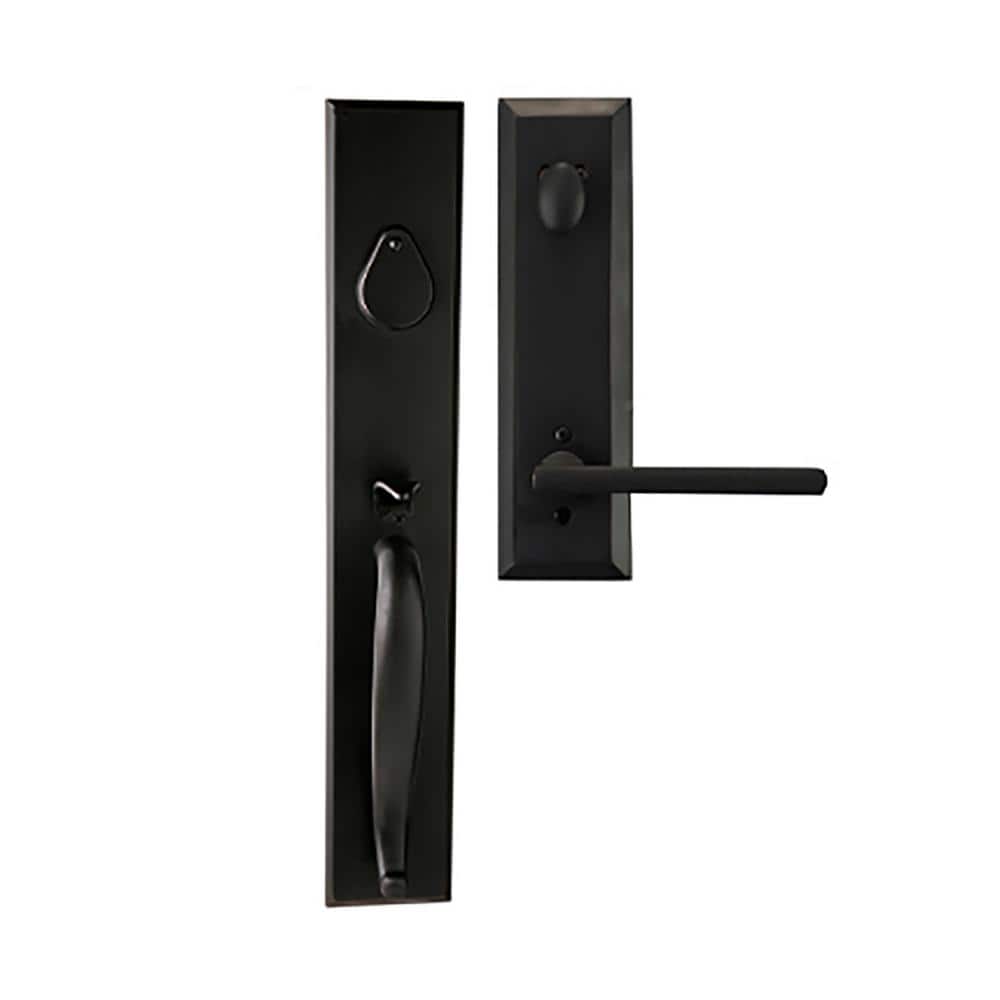 DELANEY HARDWARE Bravura 980 Charleston Entry Door Handleset with Left