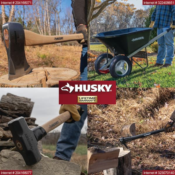 Husky 10 lb. Sledgehammer with 35 in. Hickory Handle 34207 - The
