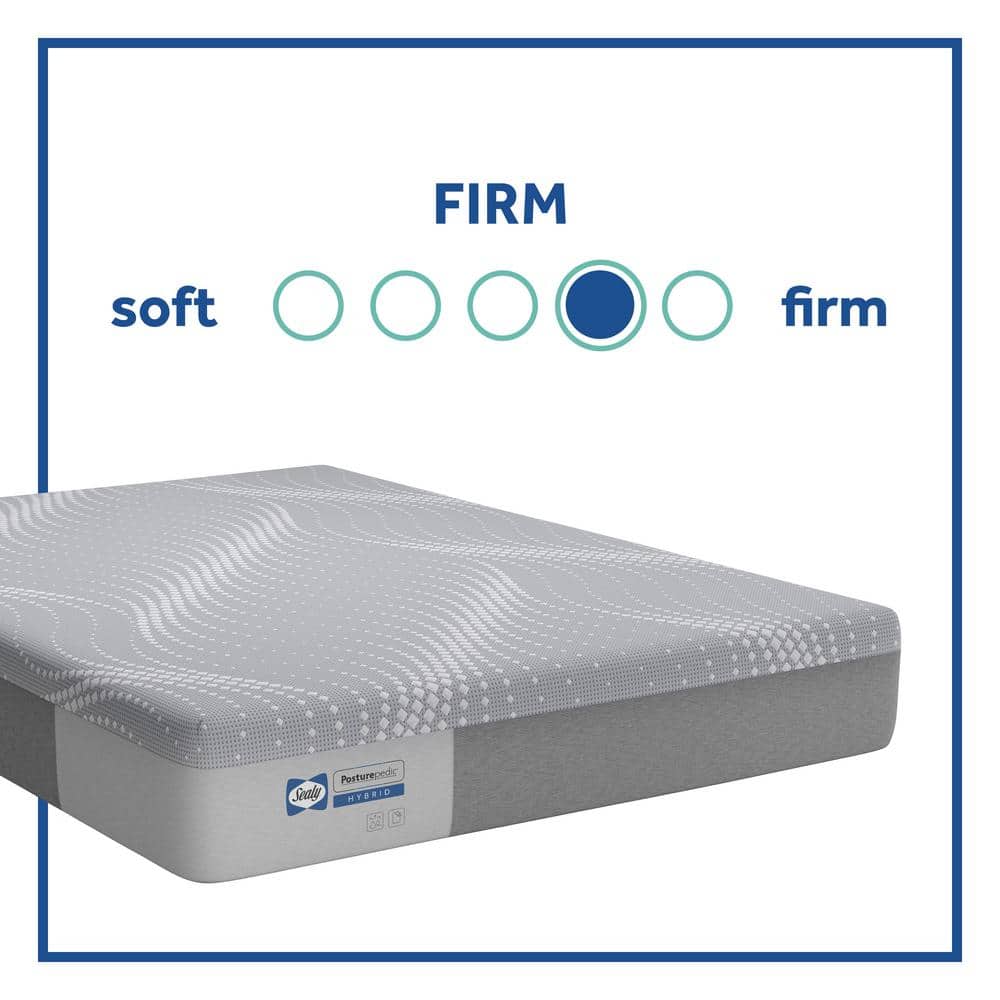 Twin XL Firm Hybrid Mattress with Gel Memory Foam