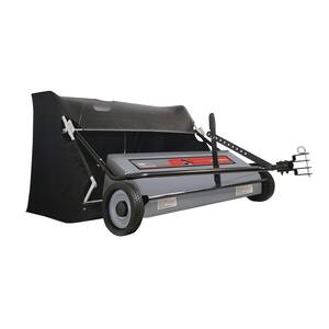 Professional Grade 50 in. 26 cu. ft. Extra Wide Lawn Sweeper