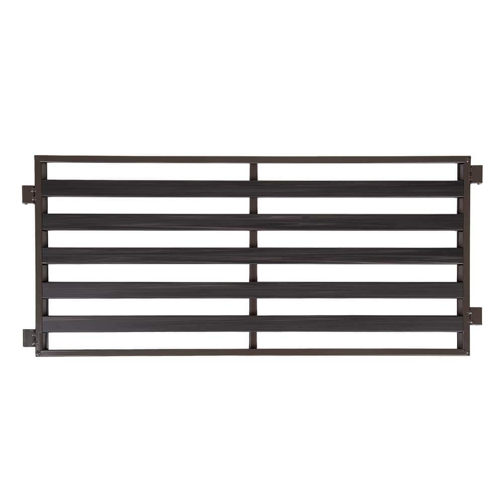 Espresso Metal 3-Tier Stackable Shoe Storage Rack