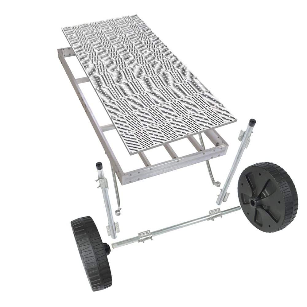4 ft. x 30 ft. Aluminum Roll In Dock Kit w/ Signature Top -3 Sections price history on PriceWatchPro