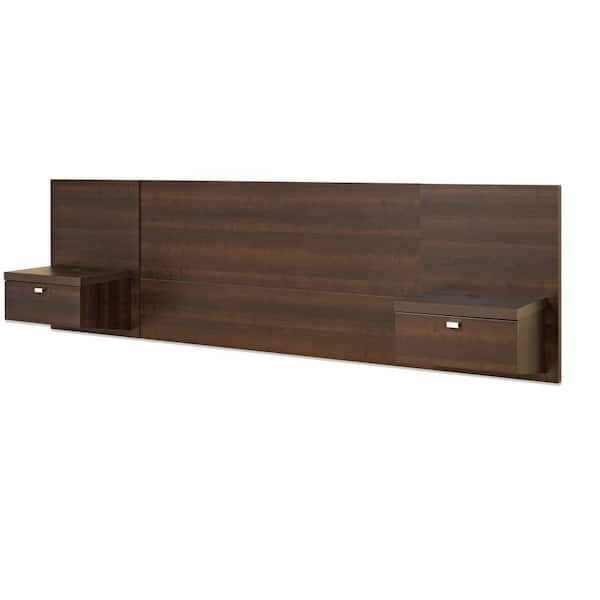 Prepac Series 9 1-Piece Espresso Queen Bedroom Set