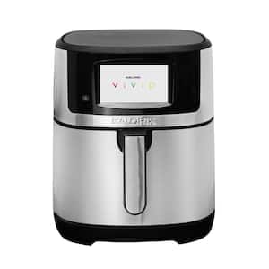 VIVID 7 qt. Stainless Steel Air Fryer with Full Color Display