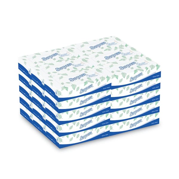 Kimberly-Clark PROFESSIONAL Surpass Facial Tissue 2-Ply (100-Count)