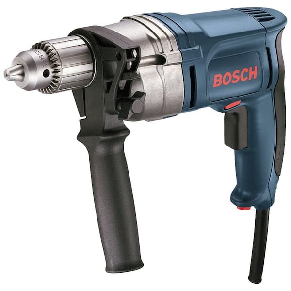 Bosch 8 Amp Corded 1/2 in. High Speed Variable Speed Drill/Driver with Keyed Chuck and Auxiliary Handle