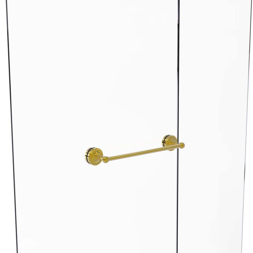 Prestige Regal 18 in. Over-the-door Shower Door Single Towel Bar in Polished Brass price history on PriceWatchPro
