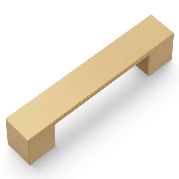 Satin Brass Cabinet Pulls 3-3/4 Inch (96mm) Center to Center - Hickory  Hardware