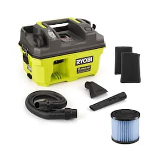 ONE+ 18V LINK Cordless 3 Gal. Wet/Dry Vacuum (Tool Only) w/ HEPA Filter for Small Wet Dry Vacuums & Foam Filter (2-Pack)