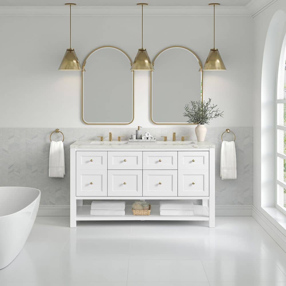 James Martin Vanities Breckenridge 60.0 in. W x 23.5 in. D x 34.25