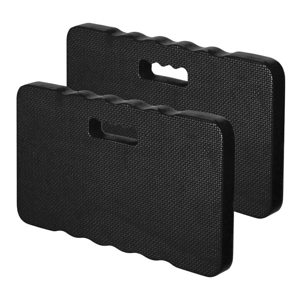 Extra Thick Large Foam Kneeling Pad for Gardening Workouts & Floor Work Comfortable Knee Cushion Mat, Set of 2 Black price history on PriceWatchPro