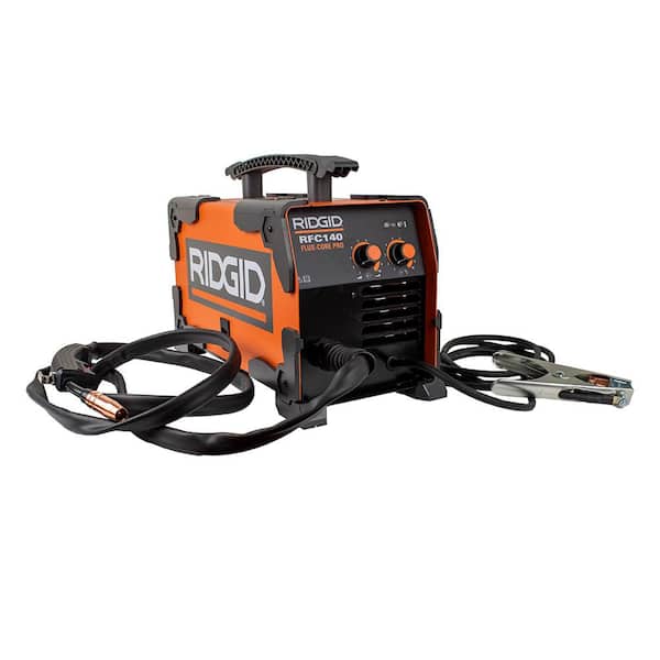 Certified Reconditioned- 140 Amp, 120-Volt Electric, Flux-Core Wire Welder (No Regulator Needed)