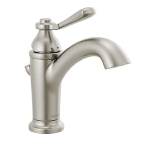 Elmhurst Single Hole Single-Handle Bathroom Faucet in Brushed Nickel