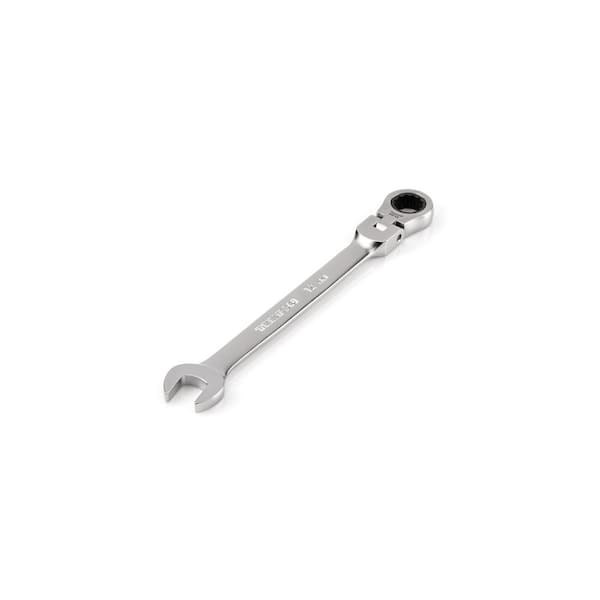 TEKTON 12 mm Flex Head 12-Point Ratcheting Combination Wrench