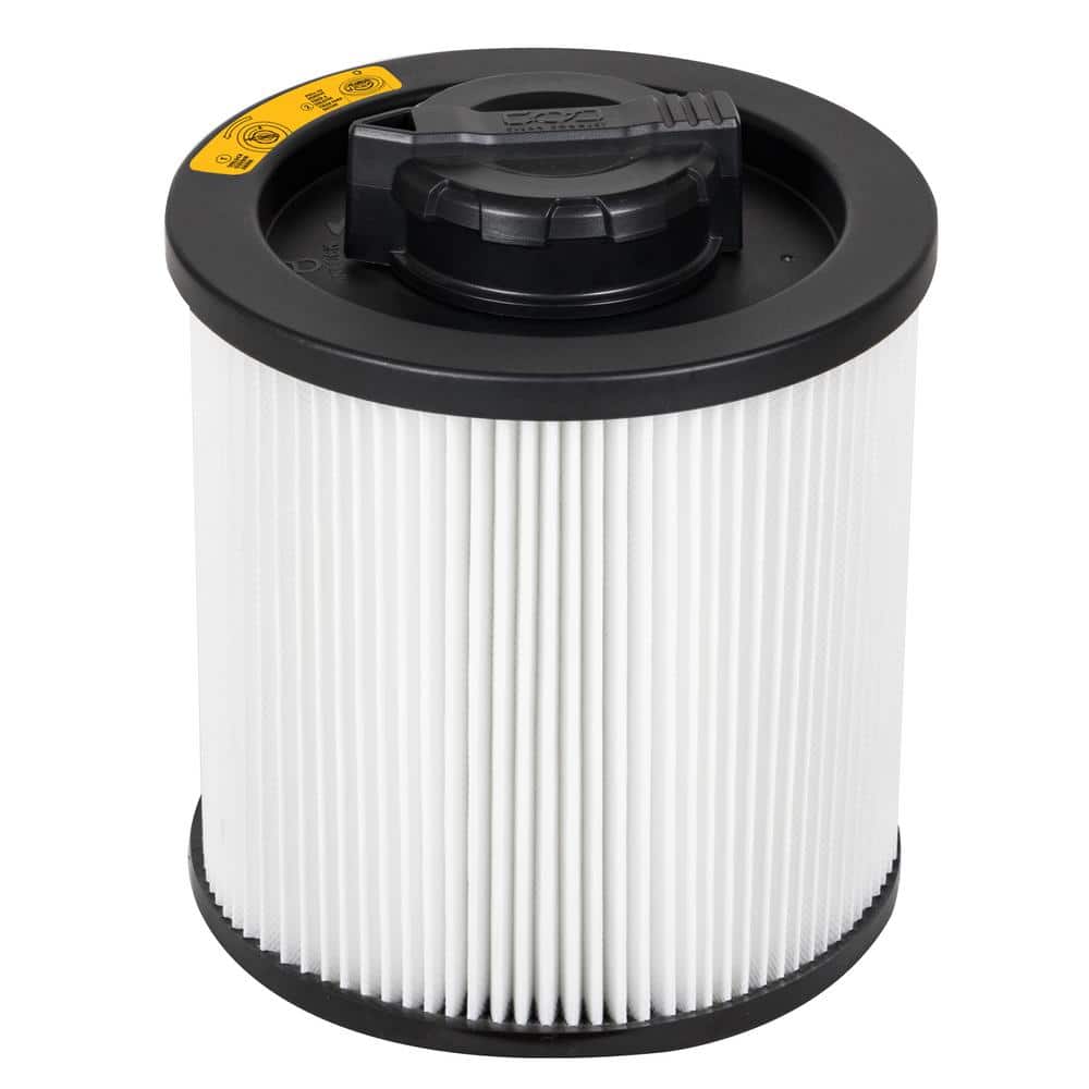 DEWALT 6 Gal. to 16 Gal. Cartridge Filter for Regular for Wet/Dry