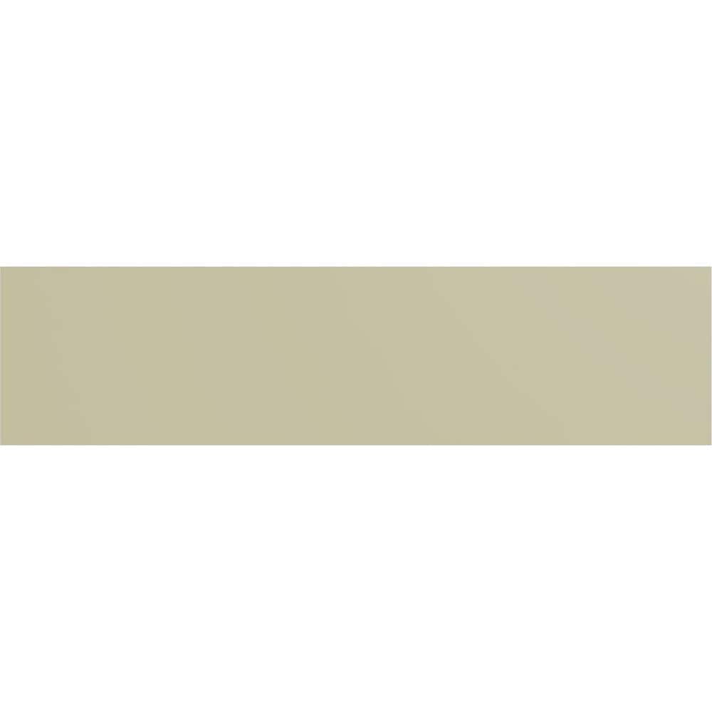 Primed Polyurethane Fluted Crown Molding, 78.75" Length