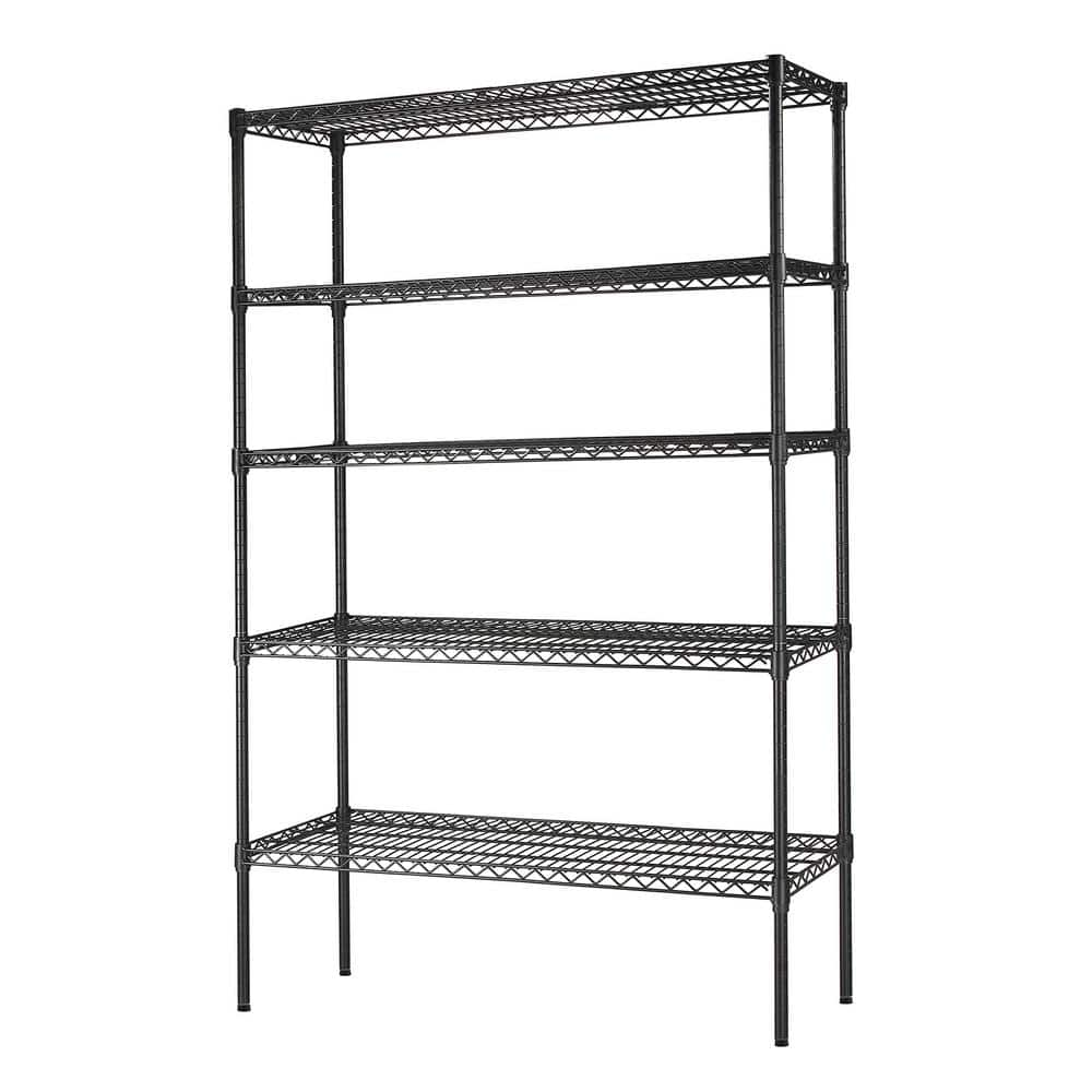 Rectangular Wooden Kitchen Storage Rack, Shelves: 5, Size/Dimensions: 9x5x1  Feet