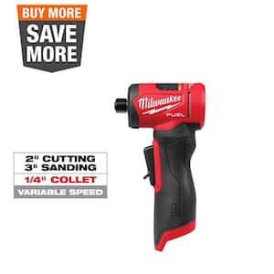 M12 FUEL 12V Lithium-Ion Brushless Cordless 1/4 in. Right Angle Die Grinder (Tool-Only)