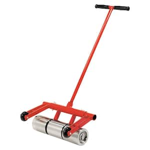 75 lb. Vinyl and Linoleum Floor Roller with Transport Wheels