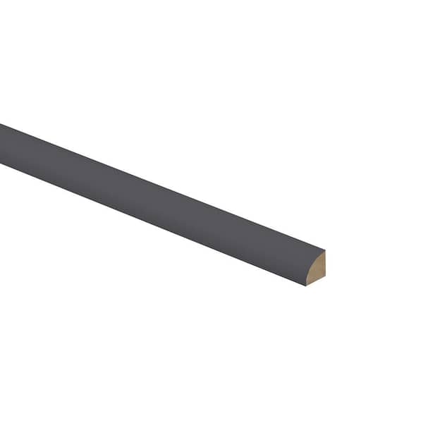 Washington Franklin Hargrove 0.75 in. W x 0.75 in. D x 96 in. H in Valiant Onyx Quarter Round Molding