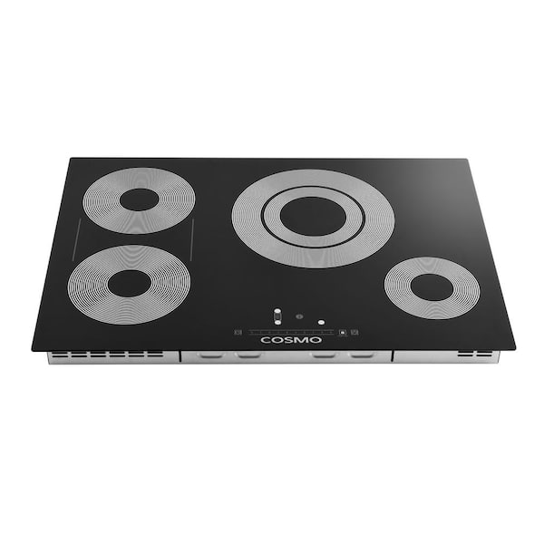 Summit Appliance 30 in. 4 Elements with Solid Disk Electric Cooktop in  Stainless Steel CSD4B300 - The Home Depot