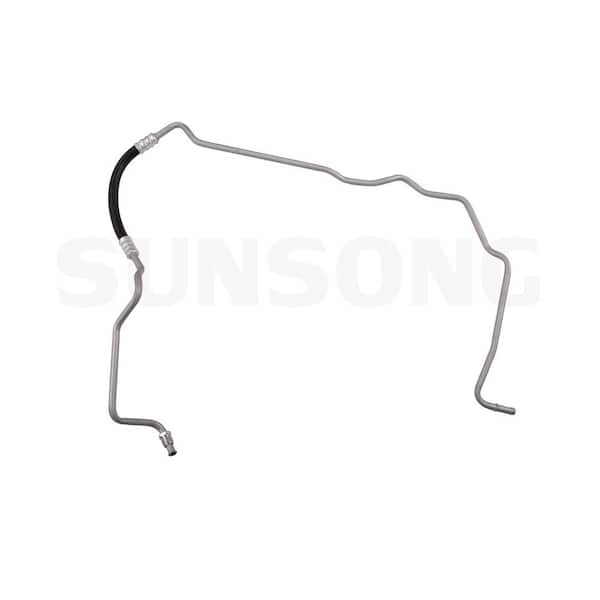 Sunsong Auto Trans Oil Cooler Hose Assembly - Auxiliary Cooler Inlet (Lower)