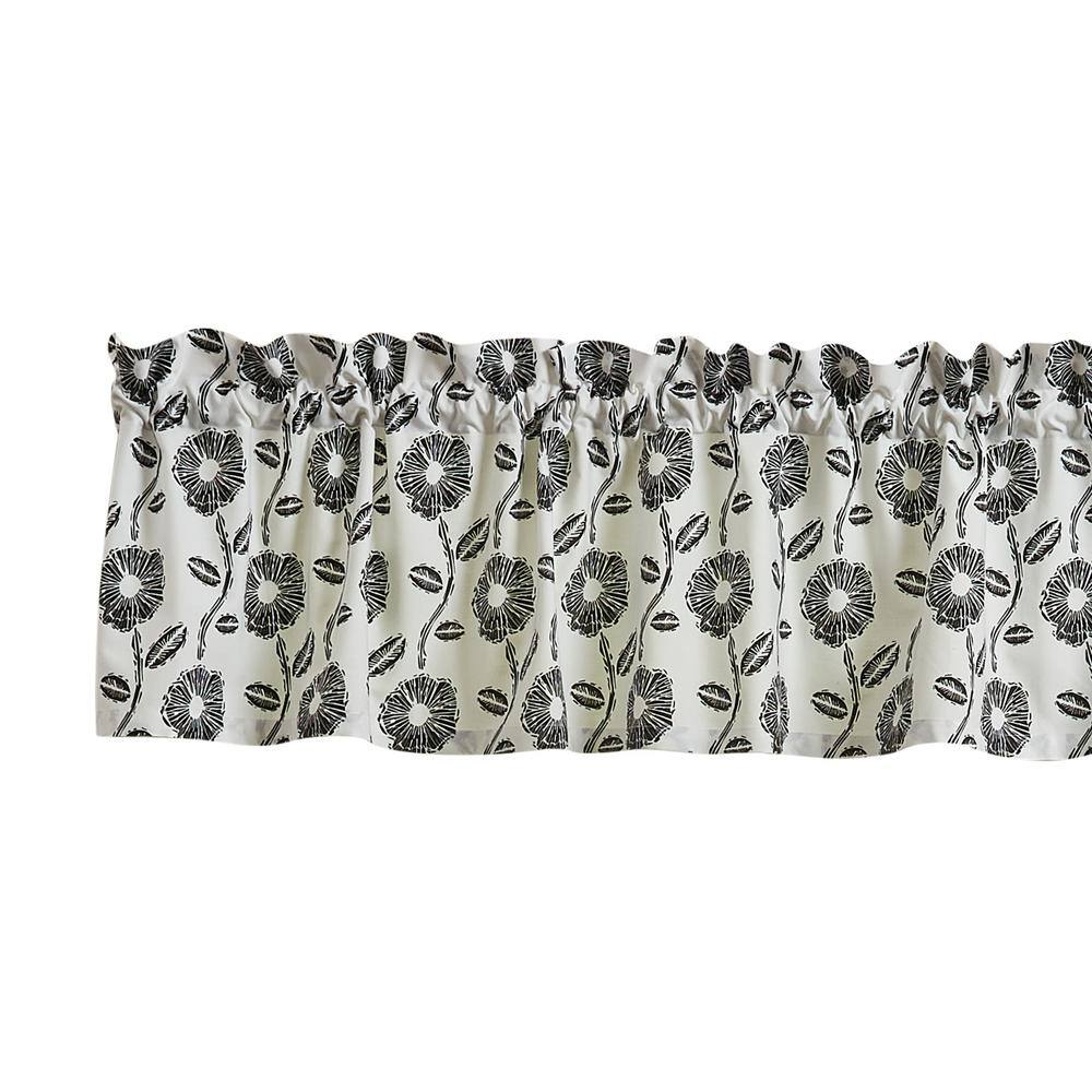 Split P Urban Flower Valance 2982470 The Home Depot