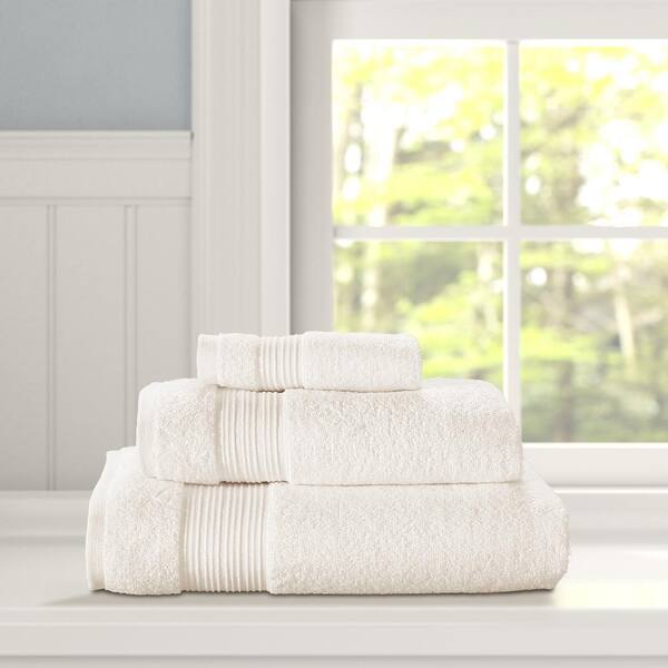 J QUEEN NEW YORK INC Soma Paper White Cotton Bath Towel 2