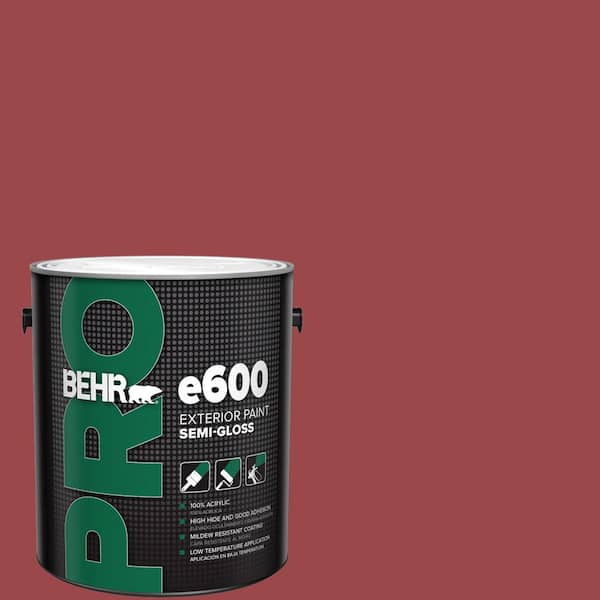 1 gal. #150D-7 Regal Red Semi-Gloss Exterior Paint