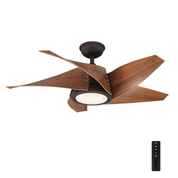 Home Decorators Collection Broughton 42 in. LED Espresso Bronze Ceiling Fan with Remote Control