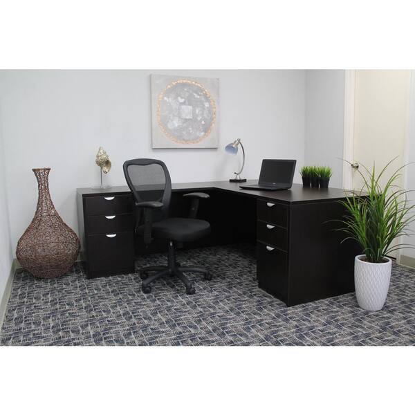 Boss Office B6508 Budget Mesh Task Chair in Black for sale online 