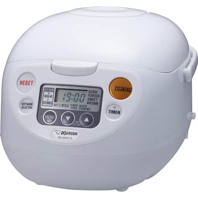 Tiger 8-Cup Black Rice Cooker and Warmer, Urban Satin JNP-S15U - The Home  Depot