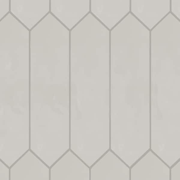 Daltile LuxeCraft Desert Gray 3 in. x 12 in. Glazed Ceramic Picket Wall Tile (8.8 sq. ft./Case)