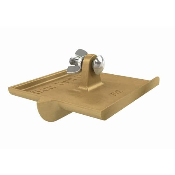 Bon Tool 6 in. x 4-1/2 in. Bronze Walking Concrete Groover