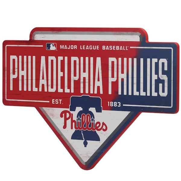 Philadelphia Phillies Wood Pennant Sign, Red, Size NA, Rally House