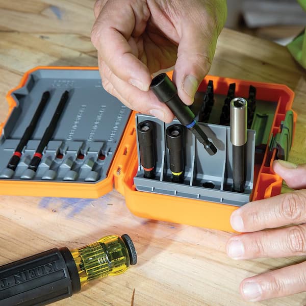 Klein Tools S2 Steel Pro Impact Power Bit Drill Bit Set (26