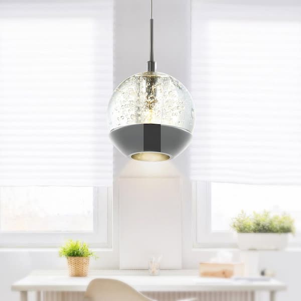 Perrier 1 Light Down Mini Pendant With Chrome Finish