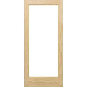 Steves & Sons 32 in. x 80 in. 6-Panel Unfinished Red Oak Interior Door Slab  G-N6406NNNAC99 - The Home Depot