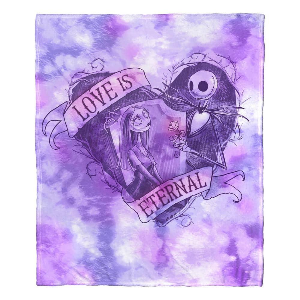 The Northwest Group Disney Nightmare Before Christmas Eternal Nightmare Silk Touch Multi-color Throw Blanket