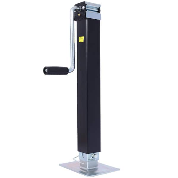 Amucolo 8000 lbs. Black Steel Pro Series Square Jack