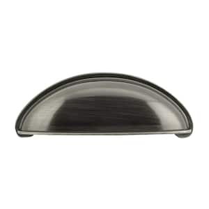 Monceau Collection 2 1/2 in. (64 mm) Black Nickel Traditional Cabinet Cup Pull