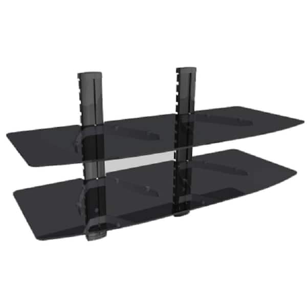 Unbranded TygerClaw Double AV Component Shelving Wall Mount