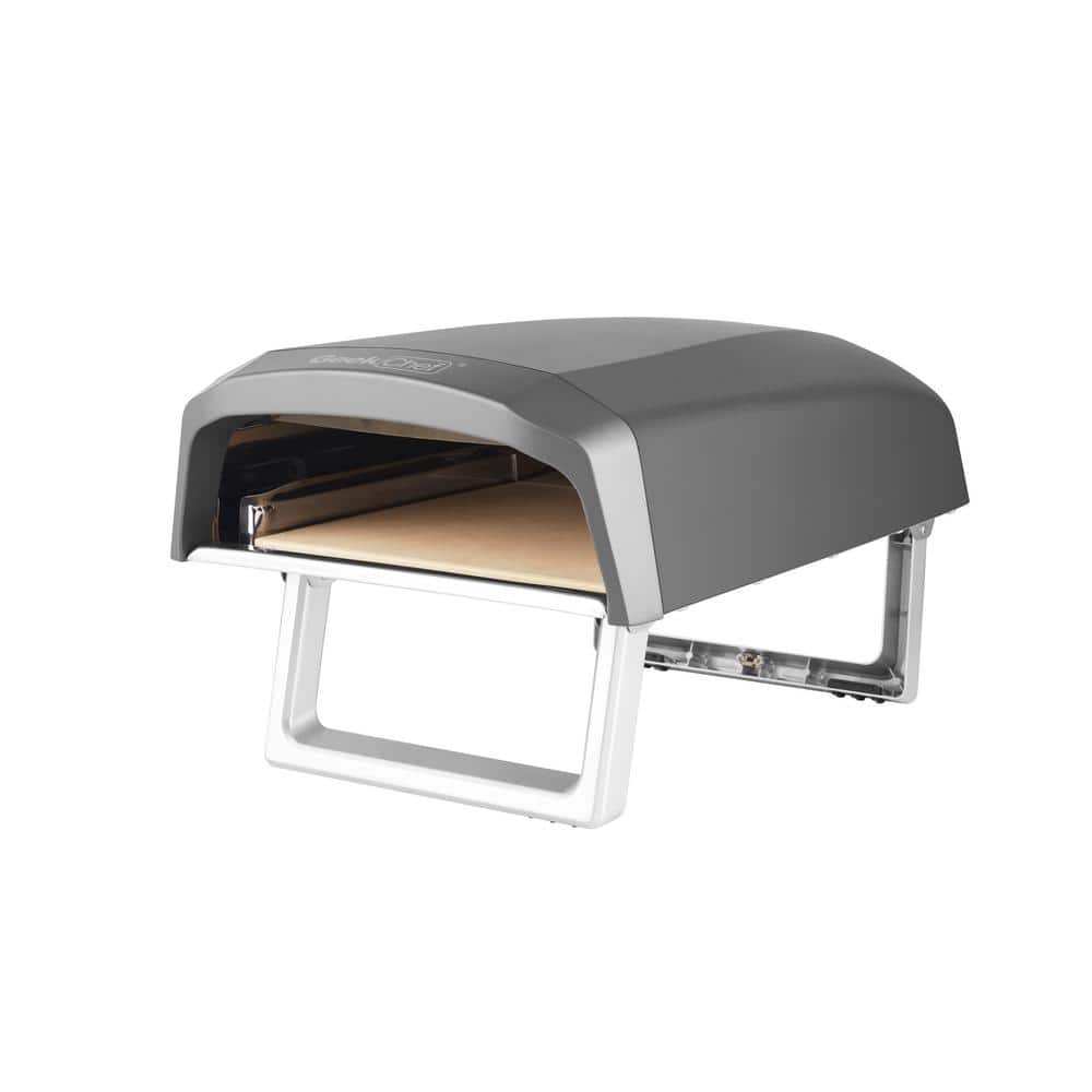 Propane Outdoor Pizza Oven with 13 in. Pizza Stone and Foldable Legs