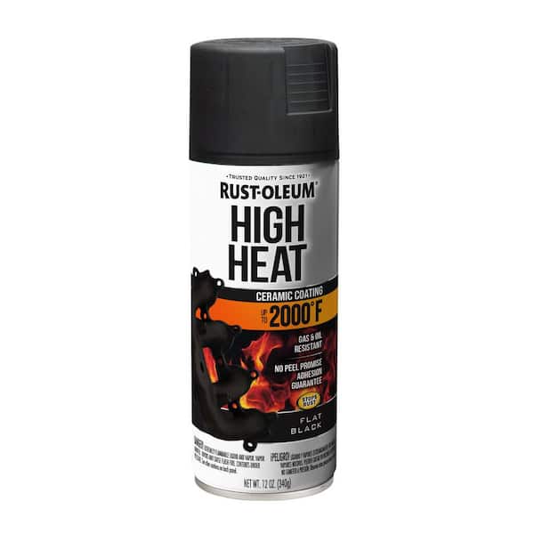 Rust-Oleum Automotive 12 oz. High Heat Flat Black Protective