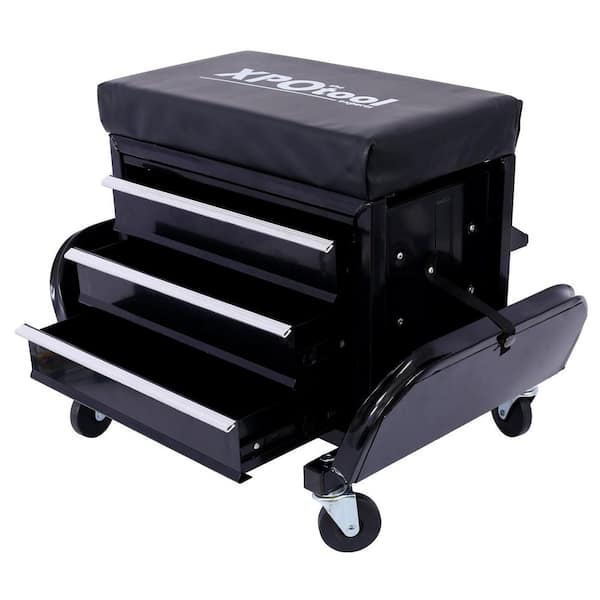 Ami 350LB Garage Glider Rolling Tool Chest Seat